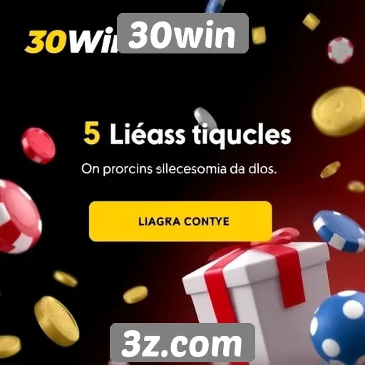 Promoções exclusivas no site 30win