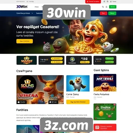 Experiência do usuário no site 30win é otimizada