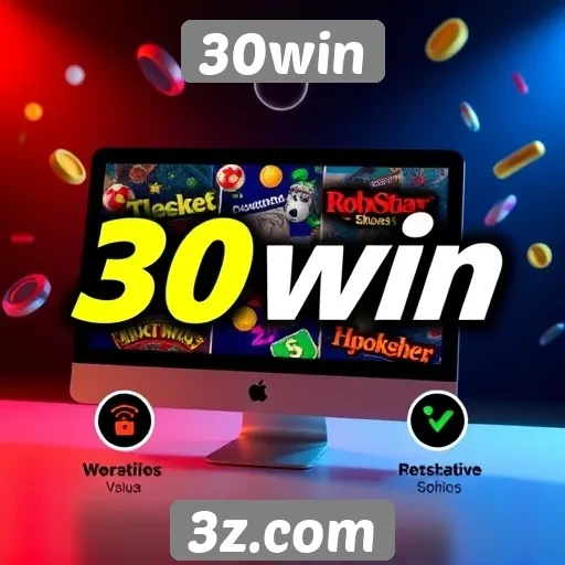Análise das funcionalidades do site 30win